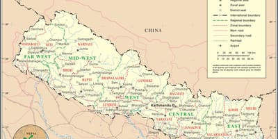 Geležinkelio žemėlapį nepalas