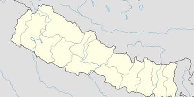 Žemėlapis nepalo vektorius