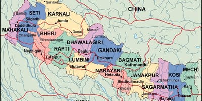 Žemėlapis skaitmeninis nepalas